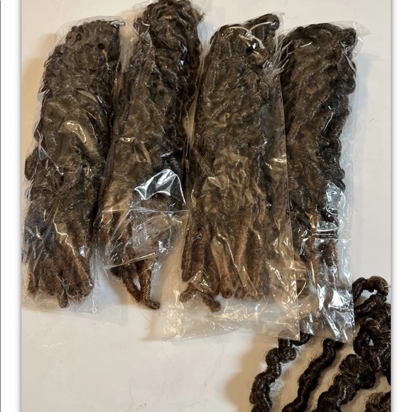 Niseyo Butter Fly Dreadlocks Handmade 12”Color T27 NEW 4 Packs - Picture 3 of 6